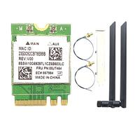 Swiixxer RTL8821AE Dual Frequency Network Card M.2 NGFF 2230 Wireless Network Card WIFI Module Network Card Adapter