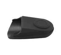 Swiixxer Rubber Clarinet Saxophone Mouthpiece Cap Protect Delicate Tip Black