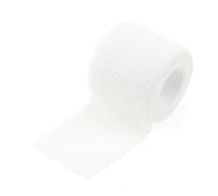 Swiixxer Sport Self Adhesive Elastic Bandage Wrap Tape for Knee Support Pads Finger Ankle Palm Shoulder 5cm X 4.5M White