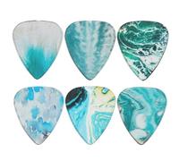Swiixxer Transparent Picks, Guitar Picks, Folk Guitar, Personalized Color Transparent Picks D
