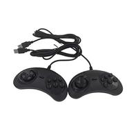 Swiixxer USB Gamepad Game Controller 6 Buttons for USB Gaming Joystick Holder for PC Drive Gamepads