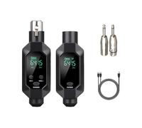 Swiixxer Wireless Microphone Converter Microphone Wireless Transmitter System Universal Wireless Transceiver One to One