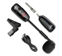 Swiixxer Wireless Saxophone Microphone Transmitter Professional Stage Performance Wireless Microphone Transmitter for Saxophone Wireless Microphone Pickup