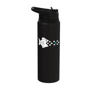Swim Against the Main Stream Stainless Steel Insulated Water Bottle