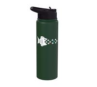 Swim Against the Main Stream Stainless Steel Insulated Water Bottle