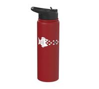 Swim Against the Main Stream Stainless Steel Insulated Water Bottle