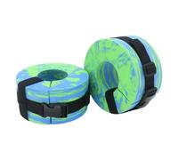 Swim Aquatic Cuffs - Eva Foam Buoyancy Pair Adjustable Fit, Water Exercise Bands, Float Ŕesistance Aids, Limb Support Training Function | Arm Weights for Aqua Ŕesistance Rehabilitation Workouts
