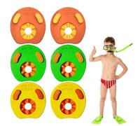 Swim Arm Bands - 6 EVA Foam Arm for Kids, Progressive Swim Training Discs for Beginners, Aquatic Cuffs for Water Fitness Exercise & Workout, Puncture-Proof