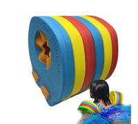 Swim Arm Bands, EVA Foam Swimming Float Discs, 6X Floating Sleeves Pool Rings with Adjustable Buoyancy, Ideal for Beach, Water Park, Outdoor Travel, Pool Safety, Comfortable Accessories