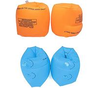 Swim Armband Inflatable Swimming Arm Band Kids Armbands Float Swimming Ring Set for AfterSwimming Training Orange 4 Pcs Clever design