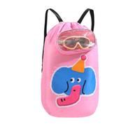 Swim Backpack Waterproof Adjustable Strap Large | Kids Drawstring Bag Beach Backpack for Travel Outdoor Summer Camp Vacation Sports Toys Gear Towel Clothes