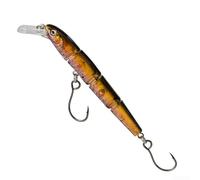 Swim Bait Lure with Natural Looking Profile and Dynamic Movement Created by 4 Independent Body Segments (E)