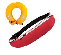 Swim Belt, Waist Life Belt, Ergonomic Floating Aid for Swimming or Kayak Use, Water Gear for Adults and Kids with 120N Buoyancy and with a Fabric Design, Lightweight Build