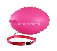 Swim Buoy for Open Water | Open Water Inflatable Buoy for Swimming | Double Air Chambers Design Trainer for Women Men Fitness Enthusiasts Sports Lovers Beginners