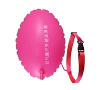 Swim Buoy for Open Water - Open Water Inflatable Swim Buoy - Highly Visible Safety Trainer with Double Air Chambers for Men Women Fitness Enthusiasts Sports Lovers