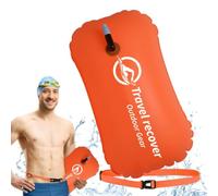 Swim Buoy for Open Water Swim Safety Float and Drybag