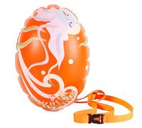 Swim Buoy Tow Float,Highly Visible Waterproof Dry Bag with Safety Buckle,Inflatable Swimming Float with Adjustable Waist Belt for Open Water Swimming Triathlons and Wild Water Adventures