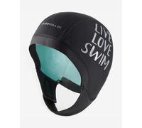 Swim Cap Buddyswim Neoprene Trilaminate Warmth 2.5mm Charcoal Black - S