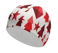 Swim Cap for Women Men Waterproof Swim Hat Long Hair Swimming Hat | Geometric Christmas Carol Swimming Cap Waterproof Swim Hat High Stretch Fabric Swim Cap Relaxation Swimming Hat