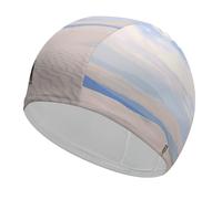 Swim Cap Hat Fabric Romantic Sand Landscape Swimming Cap for Short Long Hair to Keep Hair Dry, Waterproof Bathing Caps for Women Men, Stretchable Comfortable Shower Caps Non-Slip Pool Hat