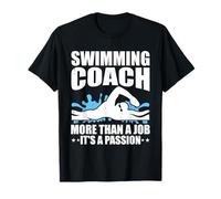 Swim Coach Swimmer Swimming Coach Swim Instructor T-Shirt
