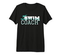 Swim Coach Swimming Pool Instructor Teacher Gift Premium T-Shirt
