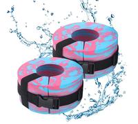 Swim Cuffs - Eva Fitness Workout Water Aquatic Cuffs | Adjustable Pool Exercise Weights Ankles Arms Belts for Beginners Professionals Enthusiasts Adults