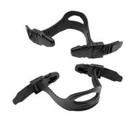 Swim Fin Straps - Rubber Adjustable Replacement, Quick Release Buckles | Snorkeling Diving Flipper Accessories | Professional Beginner Enthusiast Swim Gear Pool Beach Sea Water Sports Equipment