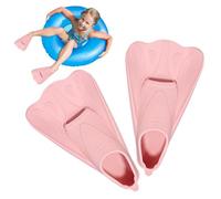 Swim Fins for Children - Diving Snorkeling Soft Short Training Flippers | Must-Have Swimming Supplies, Swimmer Gear for Freestyle, Breaststroke