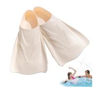 Swim Fins - Short Training Flippers, Portable Snorkel Fins | Lightweight Floating Gear, For Diving, Competition, Pool, , Outdoor Swimming, Travel, Water Sports, Adults, Kids, Exercise, Fitness, S