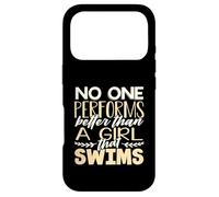 Swim Fitness No One Performs Better Girl that Swims Case for iPhone 17 Pro