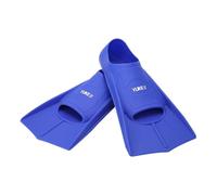 Swim Flippers - Silicone Short Fin Design, Light Full Foot Snorkel Fins, Open Heel Diving Kickers, Flexible Training Swim Gear | Adult Swimming Diving Flippers For Snorkeling Pool Surfing Travel
