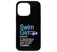 Swim Girl Summers Water Sport Beach Life Swimming Enthusiast Case for iPhone 13 Pro
