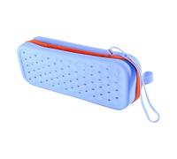 Swim Goggle Case, Swimming Goggles Case with Drain Holes, Zipper Eyeglasses Box Water Sport Accessories Organization Pouch for Sunglasses Swimming Accessories
