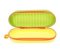 Swim Goggle Case with Drain Hole, Large Capacity Silicone Storage Box