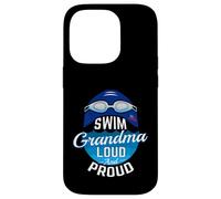 Swim Grandma Goggles American Flag Swimmer Design Case for iPhone 14 Pro