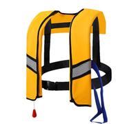Swim Jacket Adults - Portable Float Vest, Buoyancy Nylon Gear | Light Inflatable Device, Reflective Safety Apparel, Quick Inflate System For Kayaking Paddle Board Boating Water Activity Protection