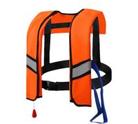 Swim Jacket Adults - Portable Float Vest, Buoyancy Nylon Gear | Light Inflatable Device, Reflective Safety Apparel, Quick Inflate System For Kayaking Paddle Board Boating Water Activity Protection