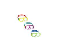 Swim Mask | Swimming Goggles for Kids with Nose Cover, Waterproof, UV Protection, No Leakage, Explora Essential, Assorted Colours