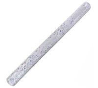 Swim Noodles, 65x7.9" Inflatable Pool Noodles Filled with Sparkle Confetti, PVC Pool Noodle Floats for Adults, Swimming, Beach & Lake Silver Noodle Floats for Adults