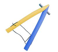 Swim Noodles - Thin Foam Float Tube | a Frame Pool Noodles | Lightweight Floating Foam for Water Games | Buoyant Exercise Aid and Swim Training Gear for Kids and Adults at Pool Beach Summer Camp