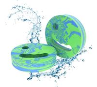 Swim Paddles - Water-Based Floating, Reflective Pattern, Swimming Paddles, Ergonomic Training Handles with Stable Balance Control | Hand Paddle for Summer Holidays and Vacations