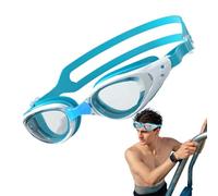 Swim Pool Goggles | Wide Vision Adult Swimming Goggles - No Leaking Clear Vision Diving Glasses, Water Play Accessories for Youth Teenagers Women Adults