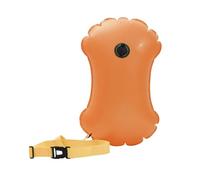 Swim Pull Buoy | Adjustable Belt Highly Visible Portable Safety - Swim Buoy for Lap Swimming | for Swimmers Triathletes Kayakers Pool Exercise Training Racing Outdoor Sea Lake River