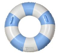 Swim Rings, 29'' Large PVC Swim Rings Pool Float with Handles & Pump - Inflatable Pool Floats Adults Inner Tubes for Summer Party Lake Beach, Blue