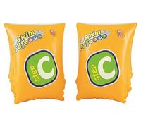 Bestway Kids Swim Safe Arm Bands (Step C) Learn to Swim Inflatable Supports, Yellow, 3-6 Years