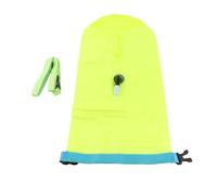 Swim Safety Float Bag PVC Waterproof Bright Colours Portable Swimming Bubble Safety Float for Open Water Swimming, Boating and Kayaking with Dry Storage Compartment