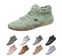 Swim Shoes Men Barefoot Shoes Waterproof Pain Relieving Shoe Men's Trainers Orthopaedic Arch Support Breathable Shoe Mountain Experts Outdoor Leisure Sneakers (Mint Green, 7.5)