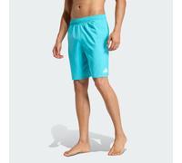 adidas Men's Swim Shorts 8 INCH, Lucid Cyan/White, M