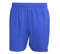 Adidas Men's Swim Shorts 5-Inch 3 Bar Logo Semi Lucid Blue/White XXL